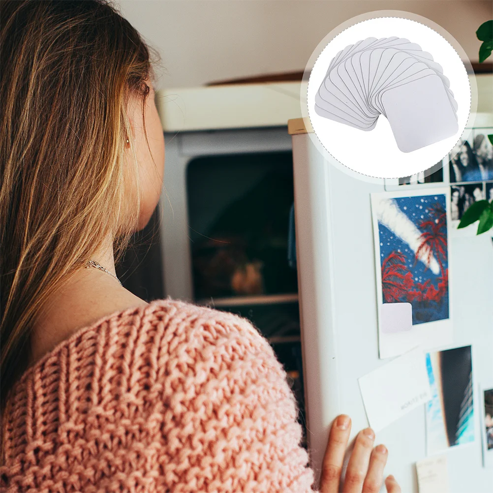 10 шт. теплопередающий материал магнит на холодильник пустой простые легко