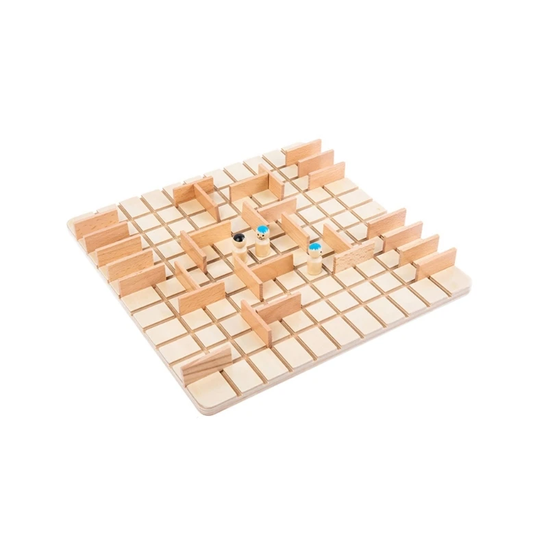 

Креативная игровая доска для семейного сбора детей, интеллектуальная игра, шахматная доска, головоломка Монтессори, стратегия,