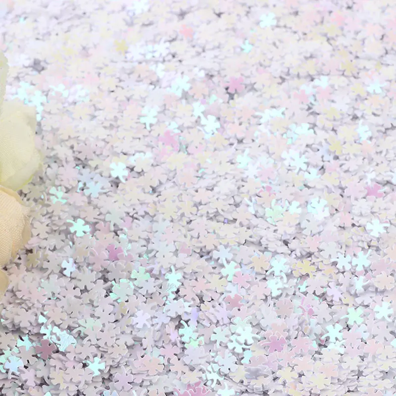 

10g/20g/50g Sequin Clover Loose Sequins For Craft PVC Matte Sequin Sewing Wedding Accessories/Nail Decoration/DIY Dress Sequins