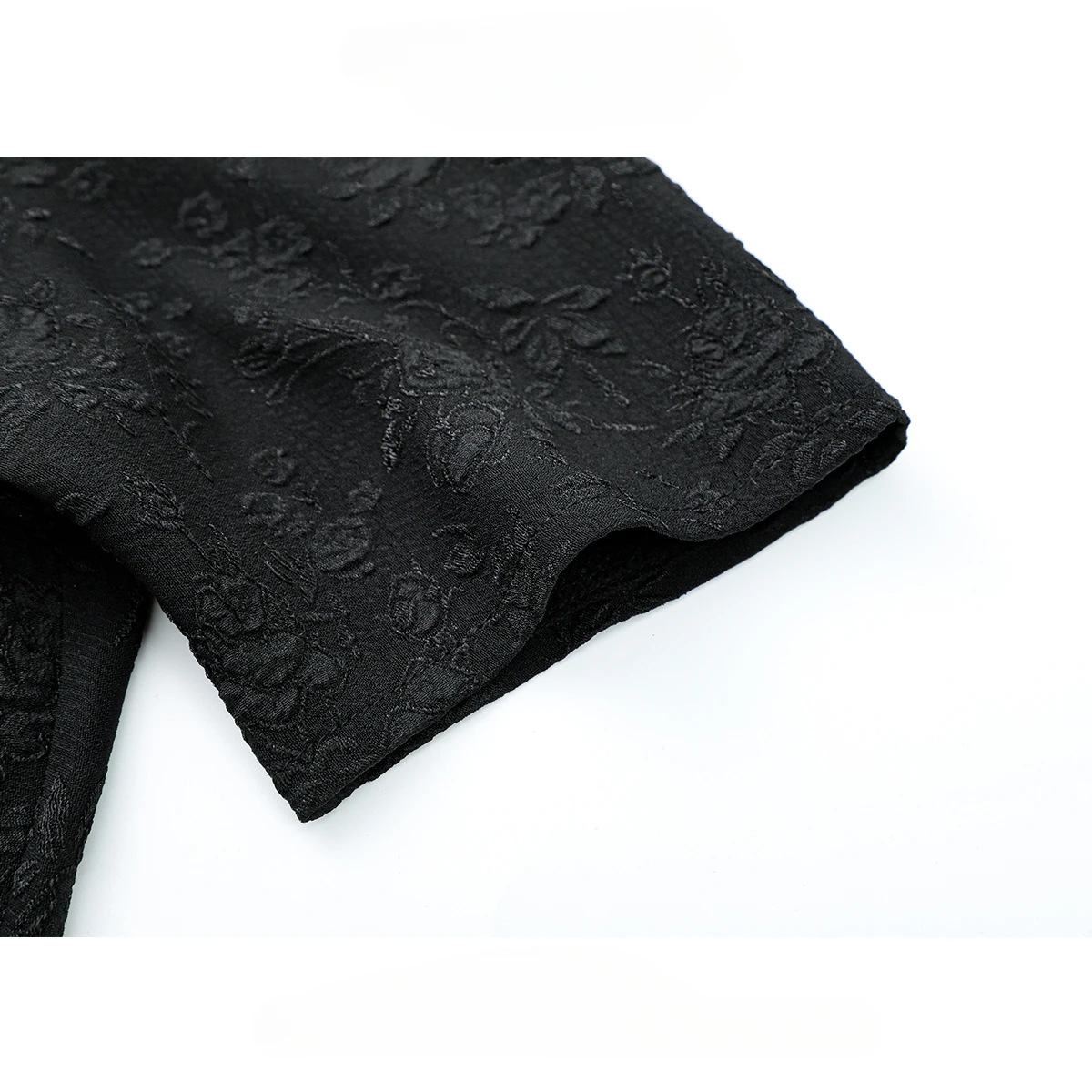 Новинка в китайском стиле ретро шикарная блузка с воротником-стойкой и короткими