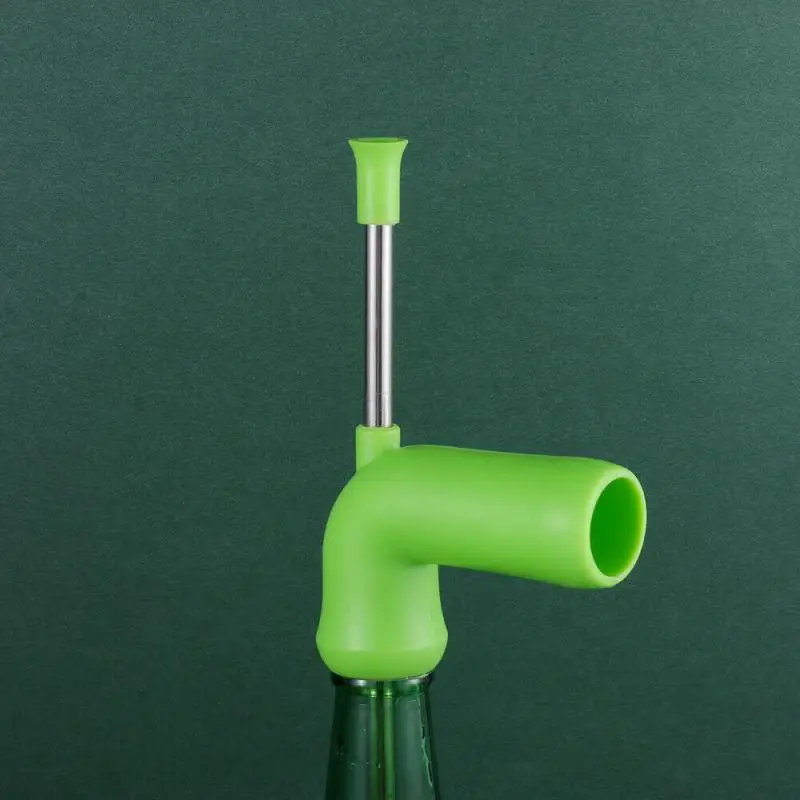 Трубка для пива соломенная трубка воронка-бонг двойная питья инструменты