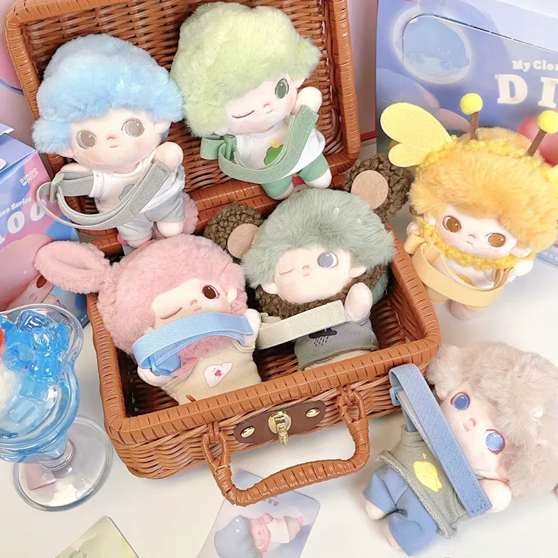 Dimoo My Cloud Companion Series Хлопковая кукла Слепая коробка от Ayan 1 шт./12 шт. Mystery Box Фигурка
