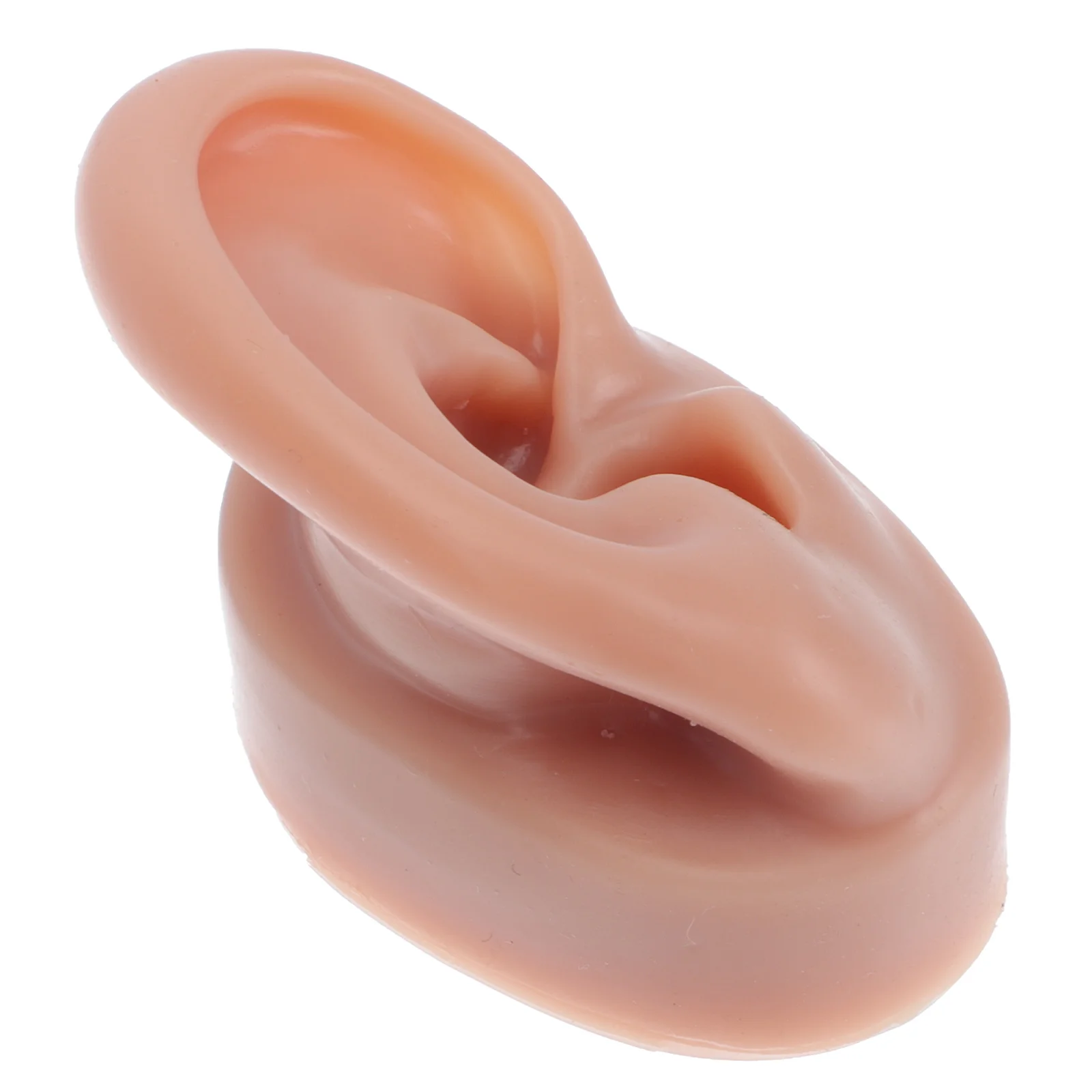 

Ear Model Silicone Tool Body Practice Display Suture Props Human Pierce Artificial Flexible Fake Kit Soft Mold Simulation Rubber