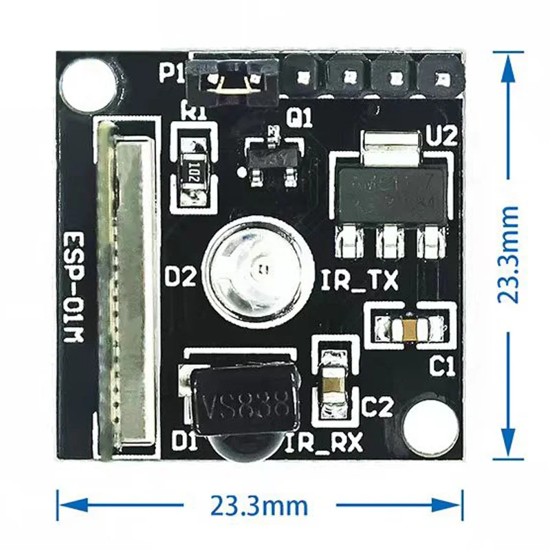 ESP8285 инфракрасный прием transmit wifi remote control switch module development learning board
