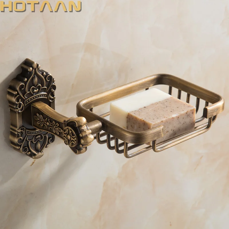 

Настенная мыльница HOTAAN из алюминия, античная латунь
