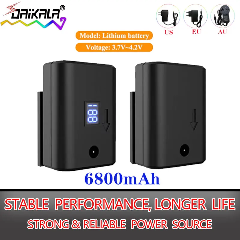 

Rechargeable Lithium Battery 6800mAh for Laser Level Gauge Digital Battery 8-wire/12 Wire/16 Wire Strong Green Laser Level Gauge