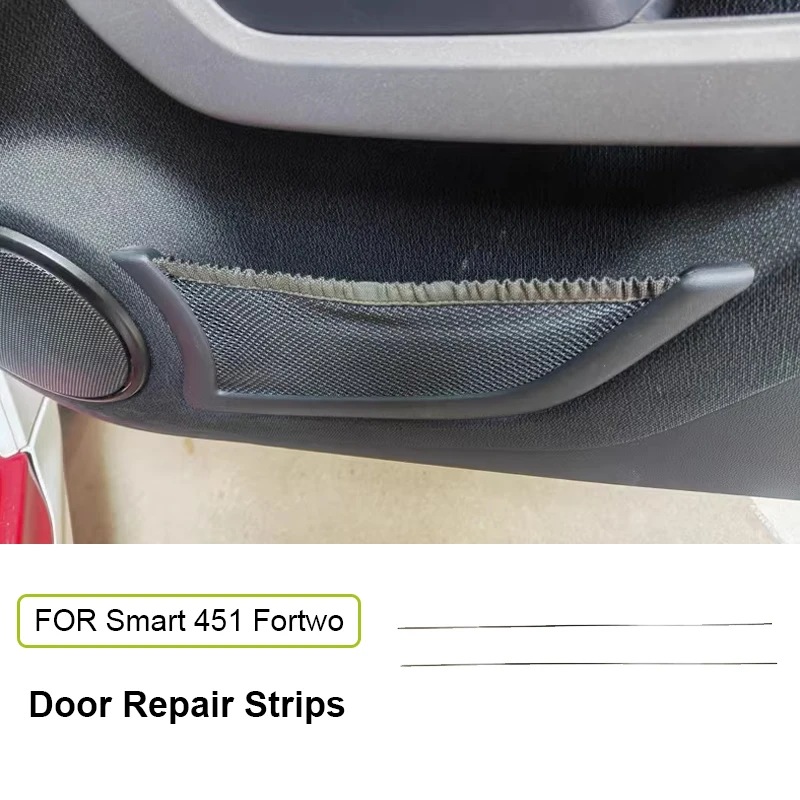 2 шт. автомобильные двери из нержавеющей стали для Mercedes Smart 451 Fortwo 2009 2010 2011 2012 2013 2024