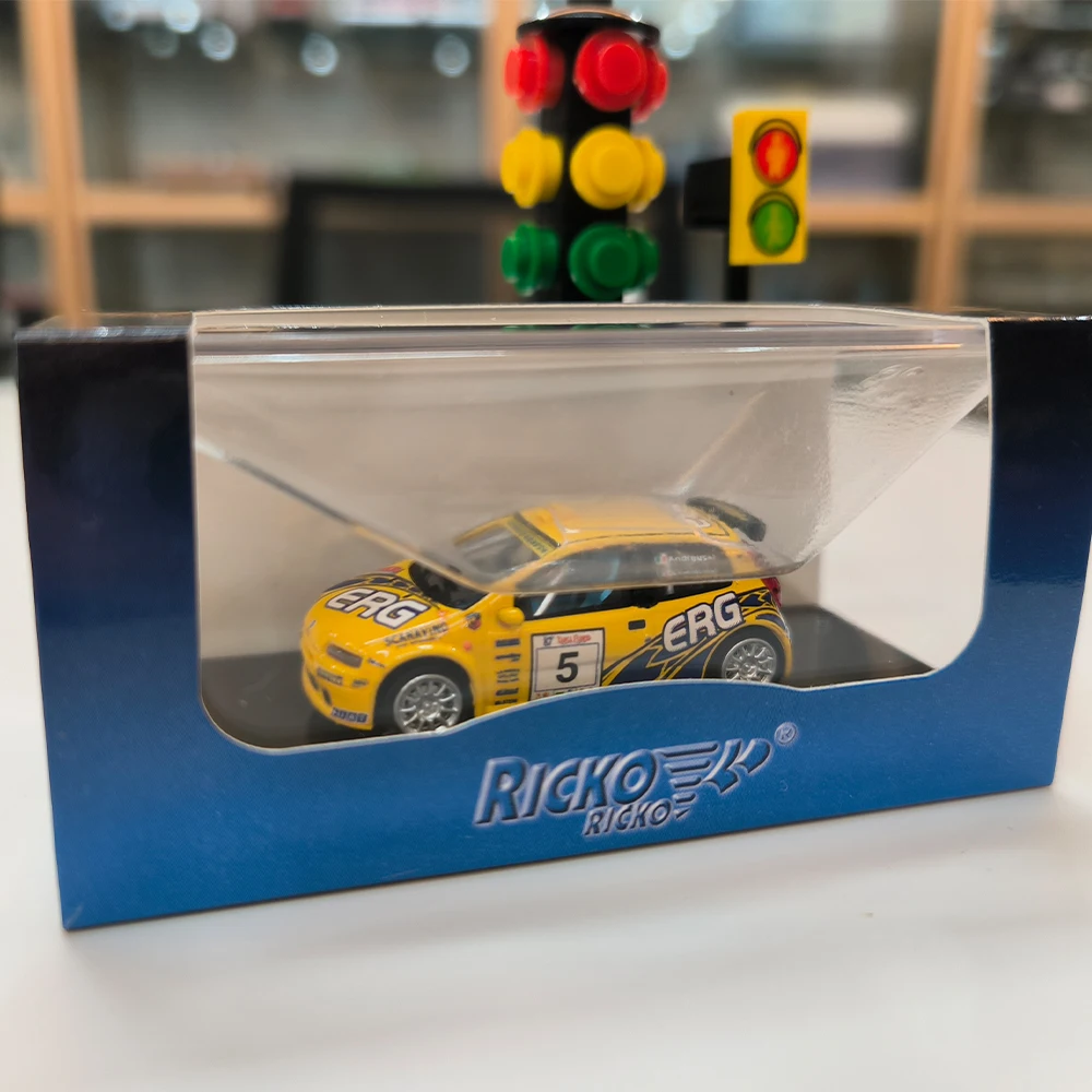 Классическая модель автомобиля в масштабе 1:87, ручная работа Punto Rally 2003, суперкар из сплава, литые под давлением автомобили, игрушки для коллекции, украшения, подарки (art.: 3920cd41fd2ae) - 3920cd41fd2ae