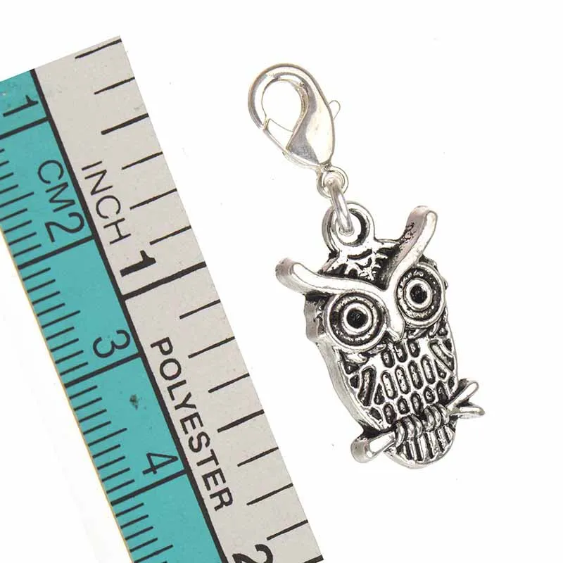 30 шт. Подвески для изготовления браслетов ювелирные изделия Сова Лобстер