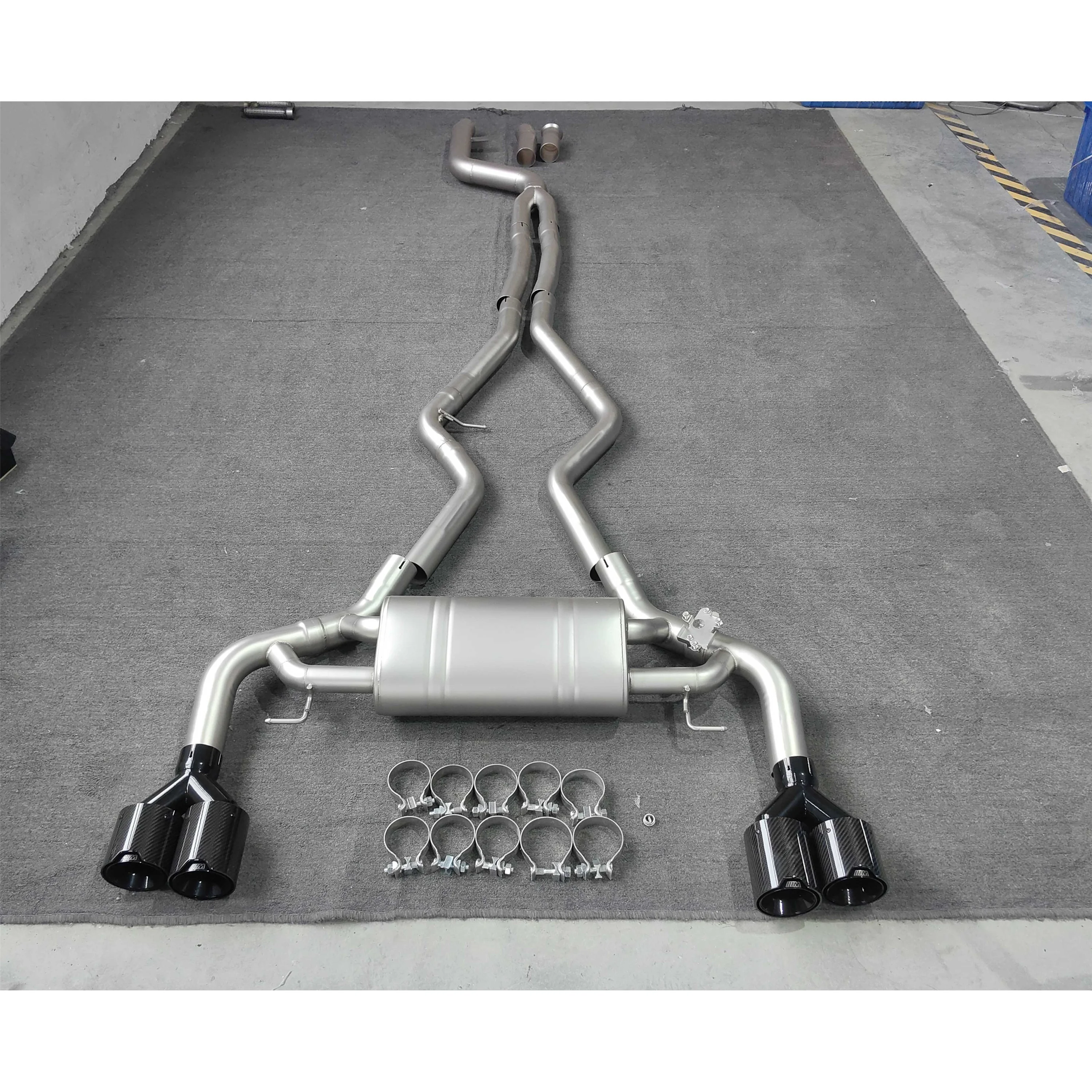 OEM для BMW M340i/M340 G20 3 0 T 2019-2022 выхлопные трубы из нержавеющей стали гоночный