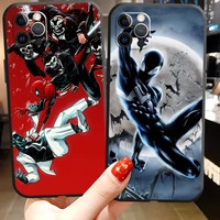 marvel comic avenger phone cases for iphone 11 12 pro max 6s 7 8 plus xs max 12 13 mini x xr se 2020 soft tpu funda back cover