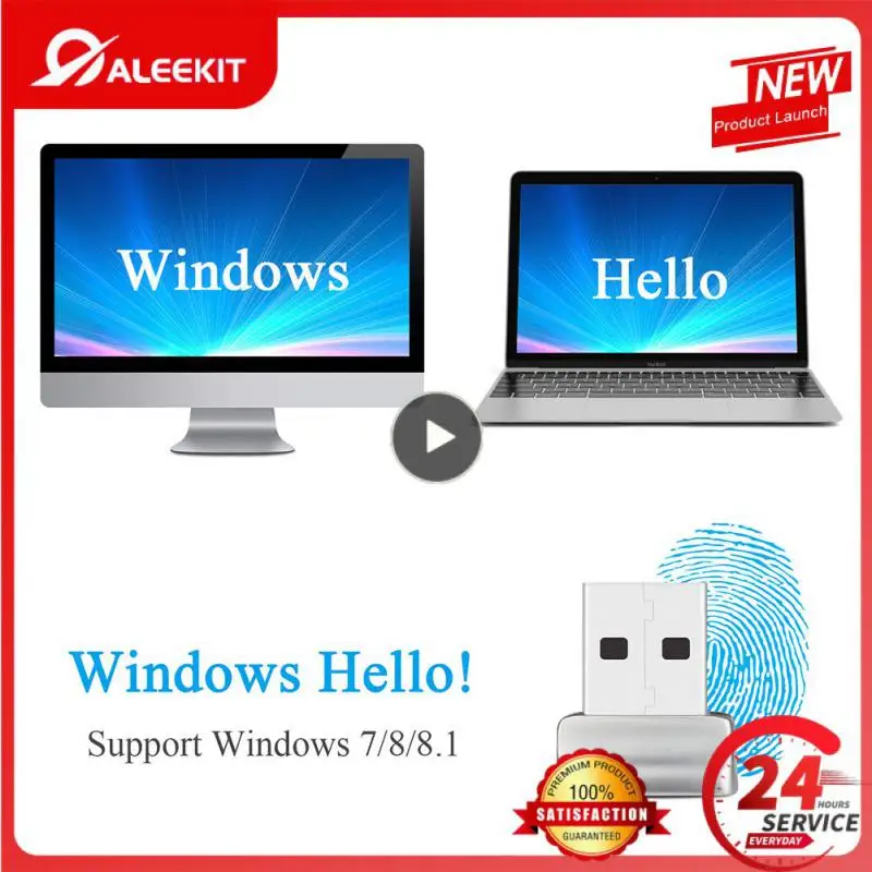 

NEW Type C/USB Fingerprint Reader Module for Windows 10 Hello Biometric Scanner Padlock for Laptop PC Fingerprint Unlock