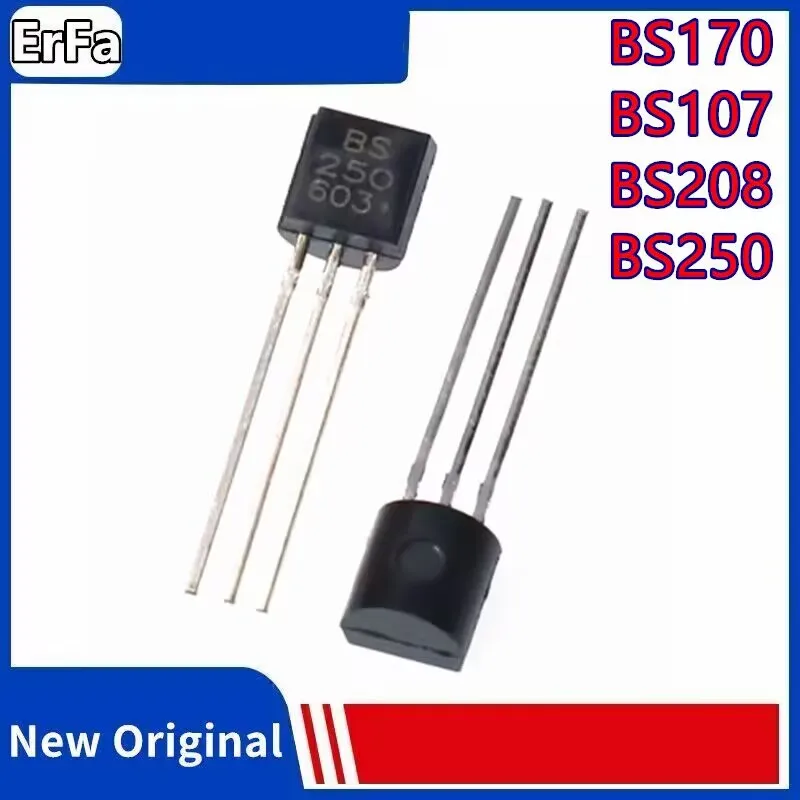10 шт. BS170 TO-92 TO92 BS107 BS107A BS250 BS208 триодный Транзистор MOSFET