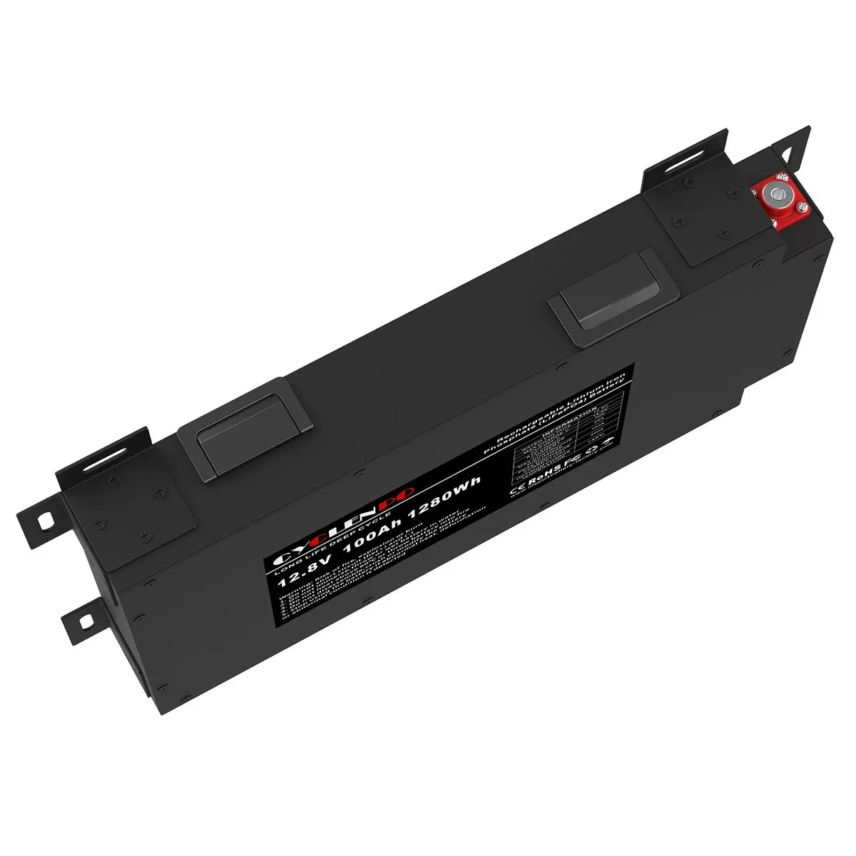 Литиевая батарея для автомобиля Cyclenpo 12v 100ah slimline