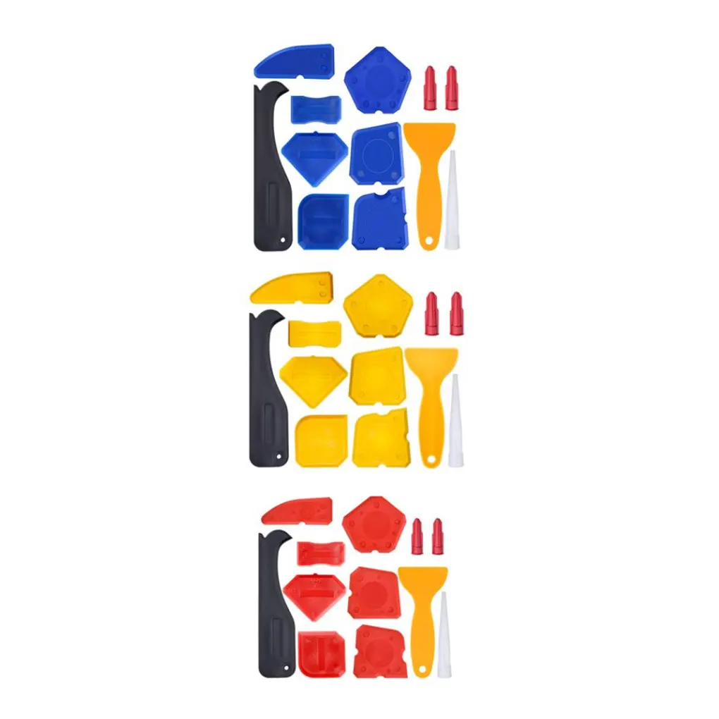 

Набор инструментов Caulk, герметик, силиконовые аксессуары, удалитель стекла, клея, аппликатор, моющийся расширитель, набор для финишной обраб...