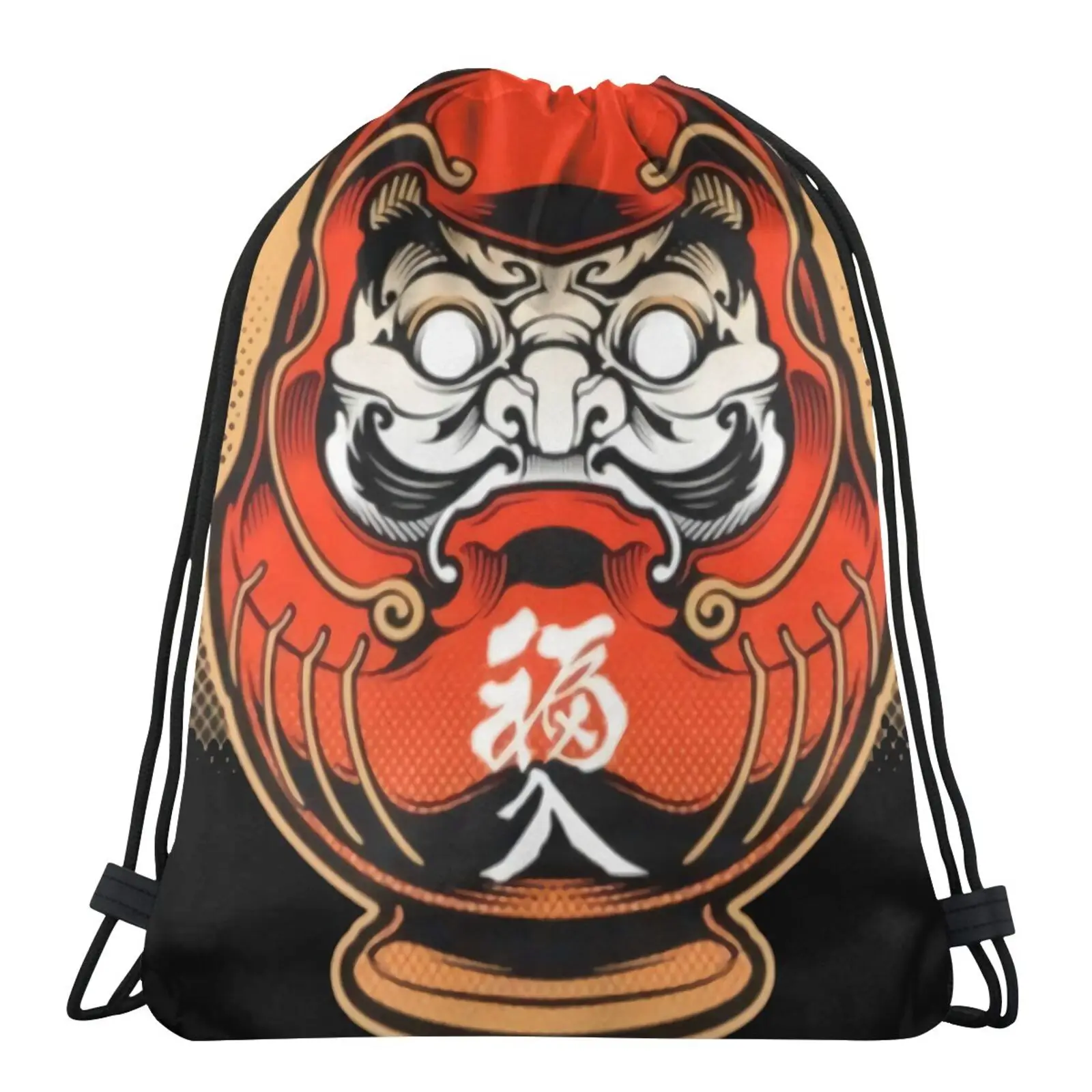 

Daruma 2020 Japan Art Shipping Bag Fabric Bags Drawing Bags Anime Bag Cotton Drawstring Bag Cloth Bags Handbags Waterproof Bag