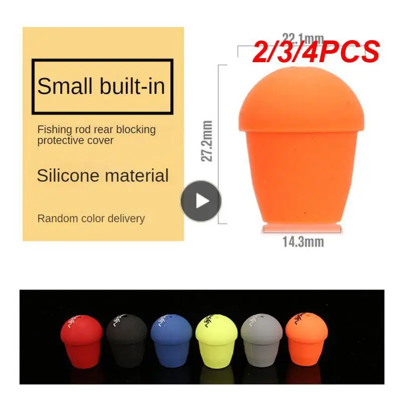 

2/3/4PCS Fishing Rod Ring Silicone Selected High-quality Materials Silicone Fishing Tools High Quality Finished Comfortable Grip