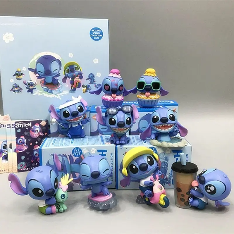 Stitch COSBI коллекционное издание слепая коробка коллекции украшений для дома модная