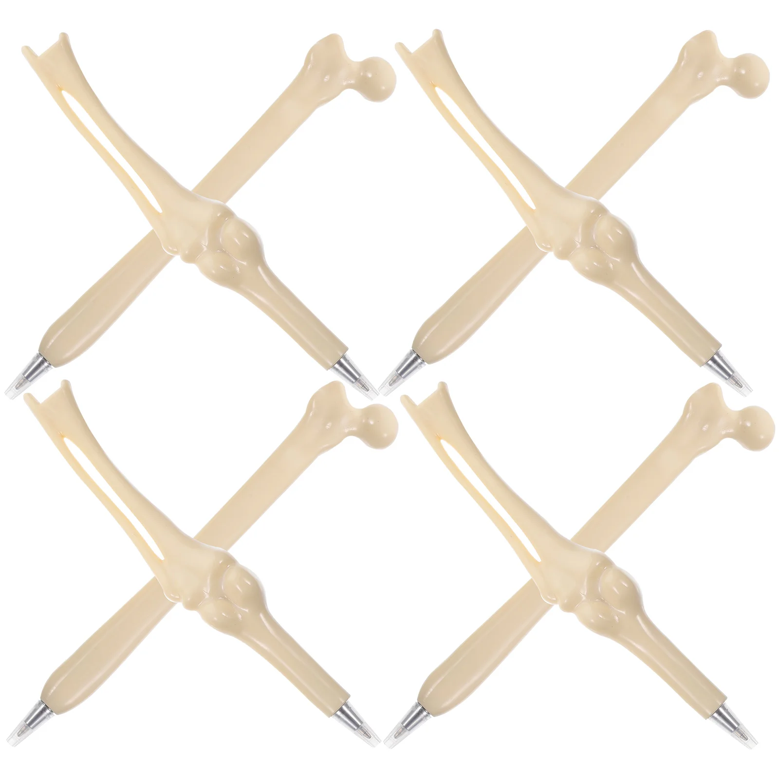 

Unique Bone Pens Goth Office Supplies Writing Smooth Shaped Ballpoint Stationery