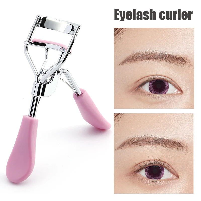 

1PCS Comb Eyelash Curler Professional Eyelash Curler Folding False Eyelashes Auxiliary Eyelash Curling Clip Small Makeup Tools