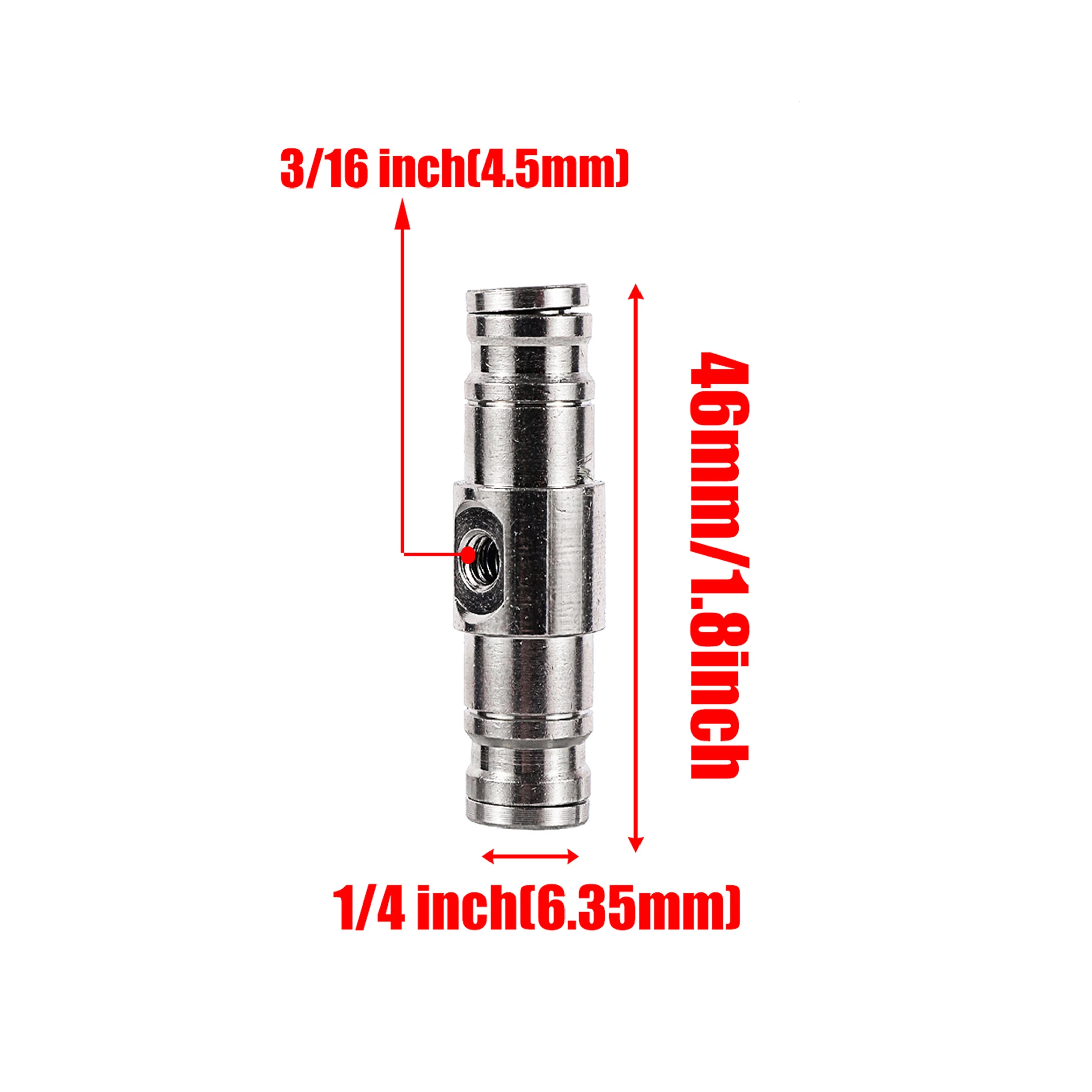 

1 шт. 1/4 "разъемный замок, быстрый соединитель, высокое давление, наружный диаметр, 6,35 мм, тройник, колено, прямой фитинг, соединитель насадки для орошения