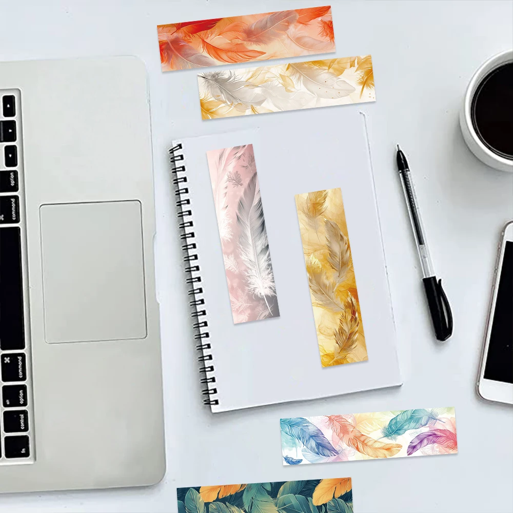 Минималистичные перфорированные закладки из 30 предметов подходящие для страниц