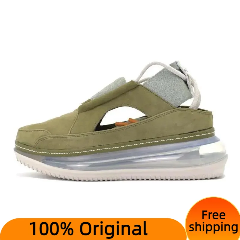 Женские кроссовки Nike Air Max FF 720 зеленые средние