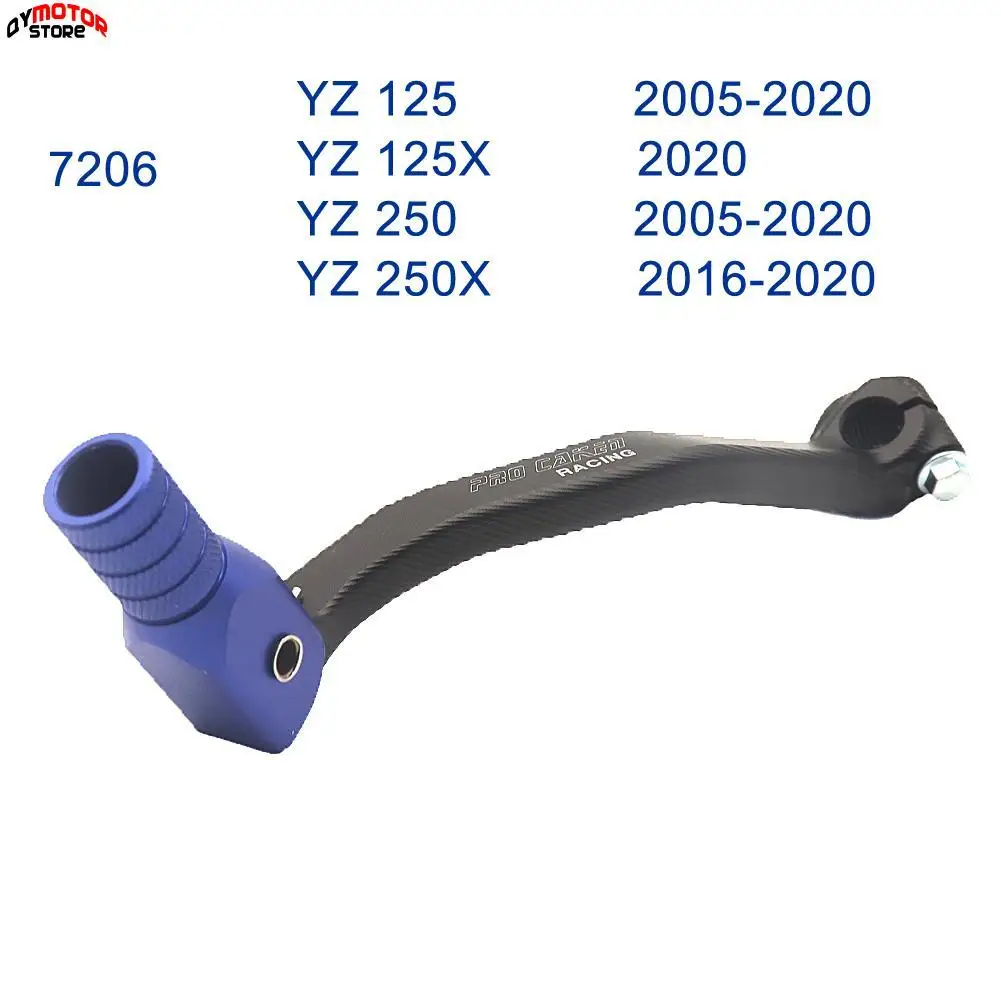 

CNC Foldbale Gear Shift Lever Shifter Pedal For Yamaha YZ125 250 125X 250X 2005-2020 Motorcross Motorcycle motobike Scooer