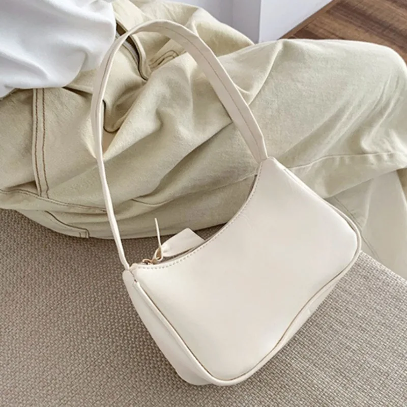 

INS Korean Version of Women's Bag Popular on The Internet Niche Bag New Underarm Bag Portable Casual Bag Simple and Versatile