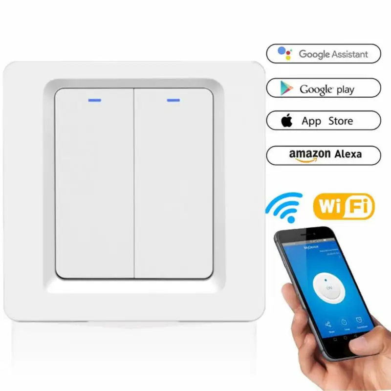 

Настенный умный выключатель с поддержкой Wi-Fi, 220-240 В