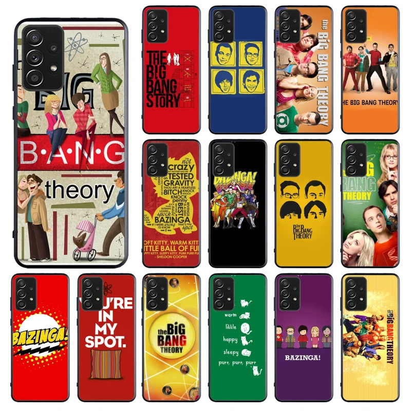 

Phone Case for Samsung Galaxy A73 A53 A13 A22 A12 A32 A71 A21S A33 A52 A72 A02 A03 A51 A31 M31 The Big Bang Theory tv show