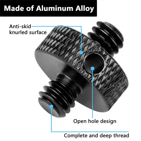 Адаптер с наружной резьбой 1/4 дюйма на наружную резьбу 1/4 дюйма