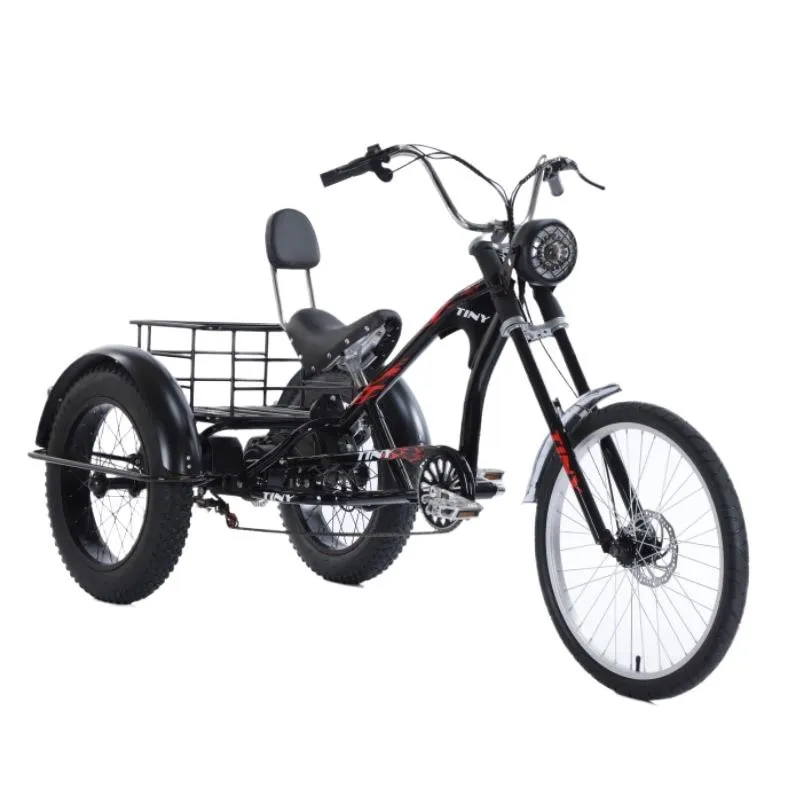 Трехколесный велосипед с литиевой батареей, 20 дюймов, 48 в 500 Вт 12 А ...