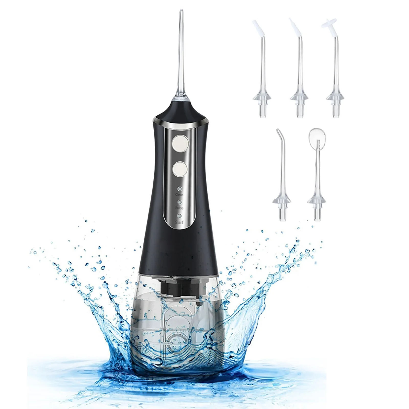 New Oral Dental Irrigator Portable Water Flosser USB Rechargeable  Modes  Water for Cleaning Teeth enlarge