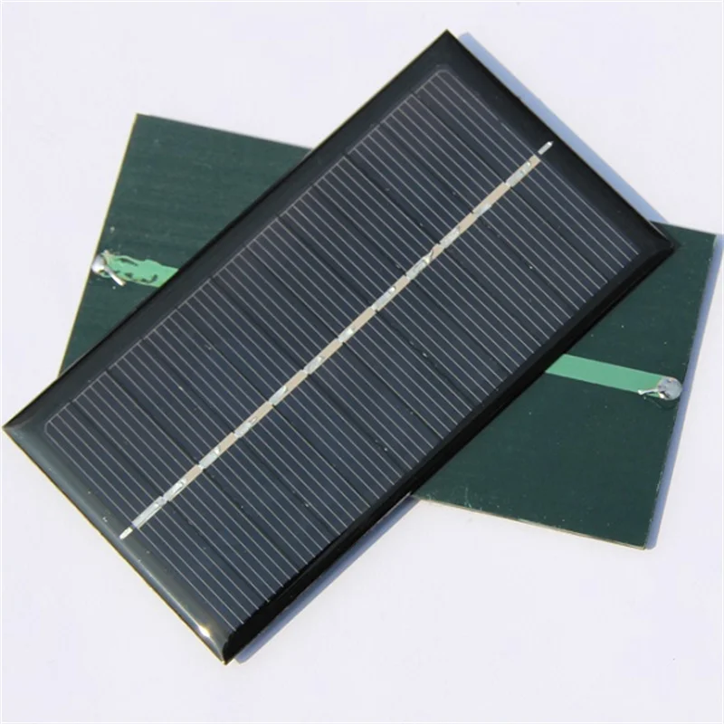 

1W 6V Mini Solar Cell Module Polycrystalline Solar Panel Charger Study 110*60*3MM