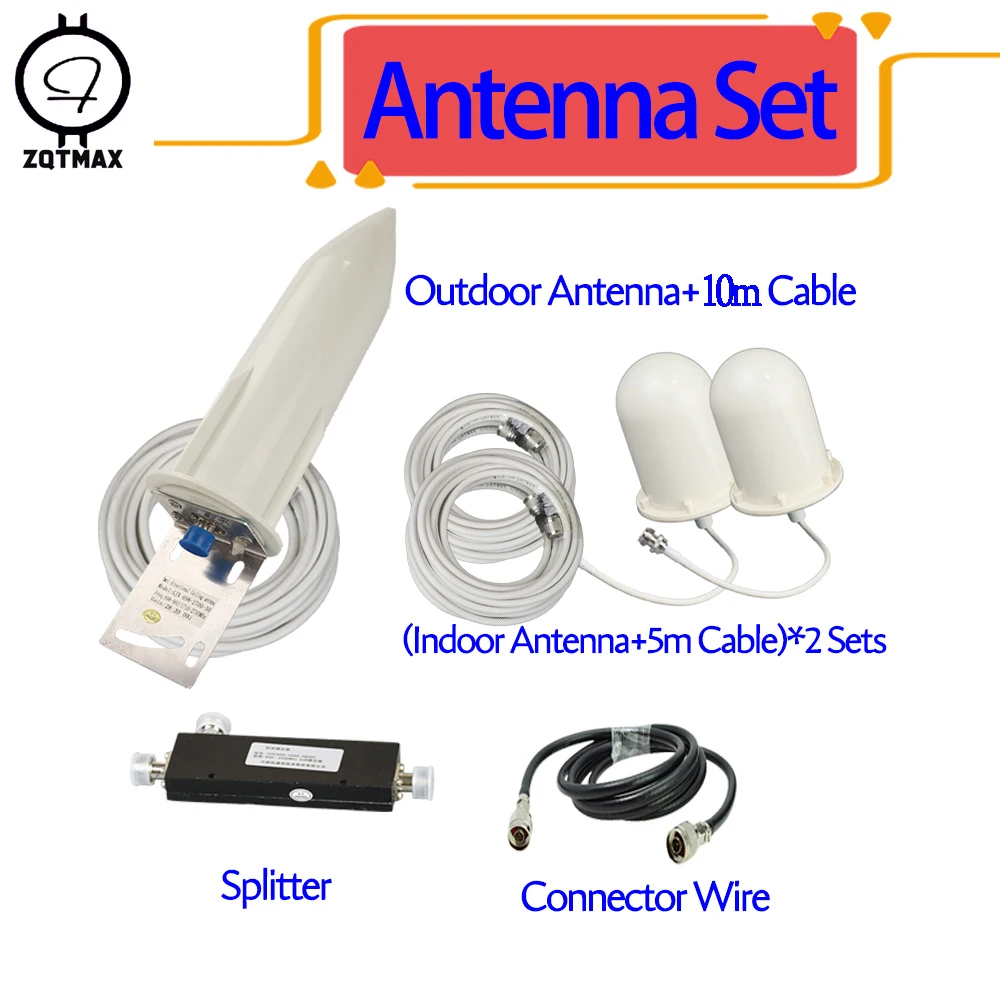 

Omni-коммуникационная антенна ZQTMAX 30 дБи для мобильного усилителя сигнала 2g 3g 4g 850 gsm dcs 2600 ретранслятор lte