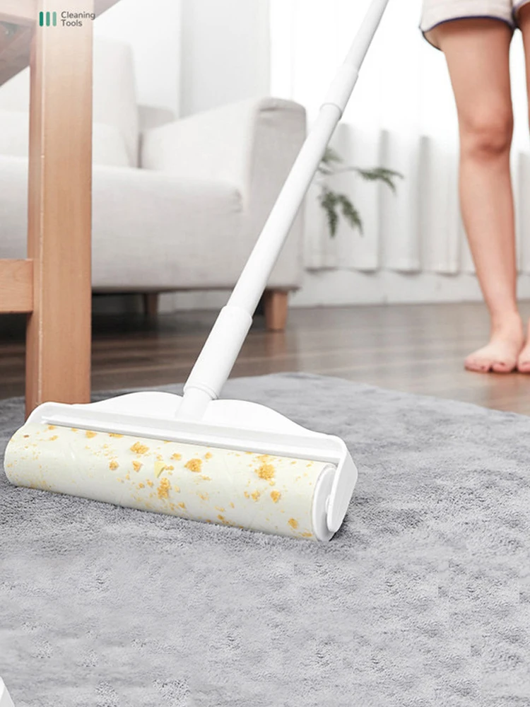 

Съемная щетка с длинной ручкой для чистки ковров и диванов