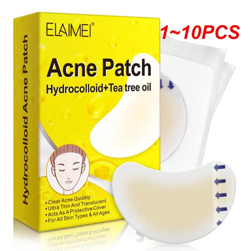 

1~10PCS Acne Remover Patches Acne Removal Paste Large Hydrocolloid Invisible Acne Artificial Skin Purifying Acne Face Skin Care