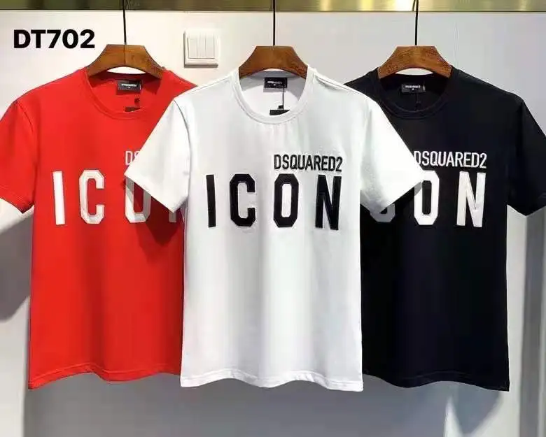 

2022 New Fashion Trendy Brand Dsquared2 Advanced Printing Cotton Men's T-shirt DT702