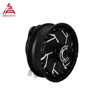 qsmotor 123 5inch 260 5000w v4 72v 95kph clearing treatment bldc in wheel hub motor for electric motorcycle from siaecosys