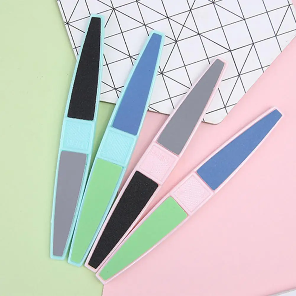 

PP Material Good Nail File Fingernail Toenail File Practical Nail Sanding File Reusable Nail Accessories