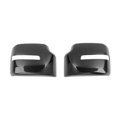 Автомобильное зеркало заднего вида из АБС-пластика, декоративная крышка из углеродного волокна для Suzuki Jimny 2019, внешние аксессуары для автомобиля