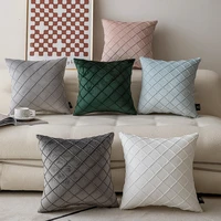 cushion cover velvet nordic style pillow cover decorative pillows for sofa living room home decor 45x45cm funda cojin