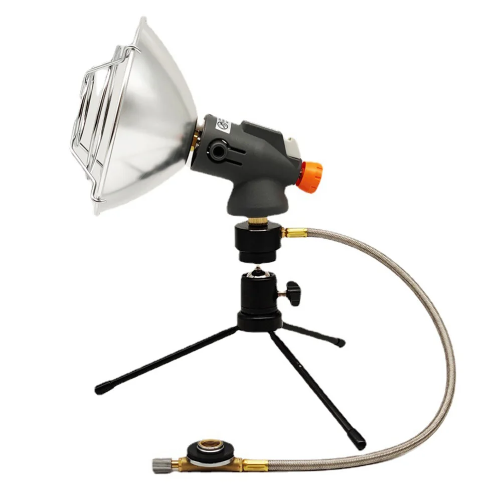 

1pc Camping Gas Heater Rotatable Design 360-degree Direction Adjustment Stainless Steel Supports Winter Camping Supplies