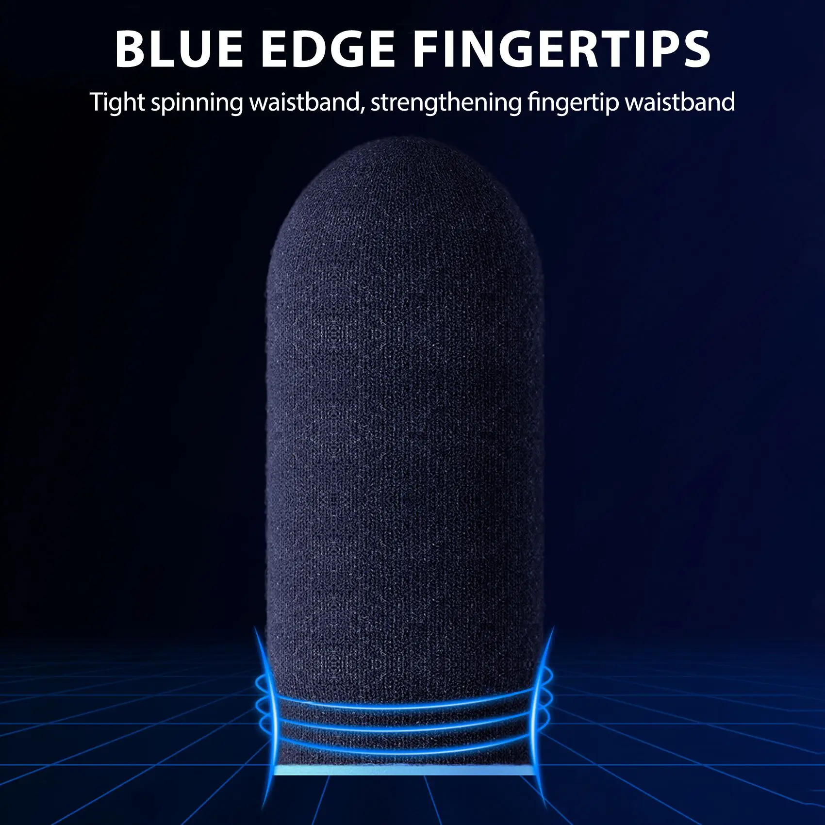 18-контактные рукава из углеродного волокна для пальцев мобильных игр PUBG с