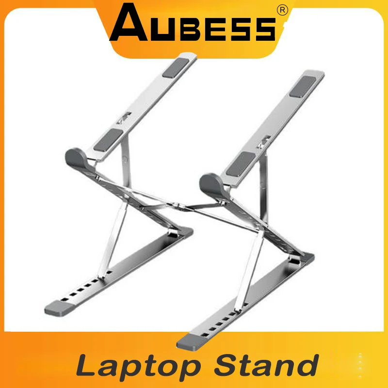Подставка для ноутбука Складная из алюминиевого сплава, регулируемый портативный держатель для ноутбука, для Macbook Pro Air IPad Pro, подставка для п...