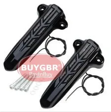 

Задняя крышка для переднего амортизатора мотоцикла для Harley Glide Road king 2014-2022 14 15 16 17 18 19 20 21 22, Черная