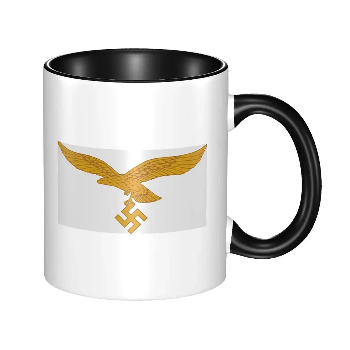 

Кружка «Луфтваффе» (немецкая авиационная флотилия), Германия-Франция, забавная керамическая кружка для кофе, чая, молока, посуда для напитков, подарок для женщин и мужчин