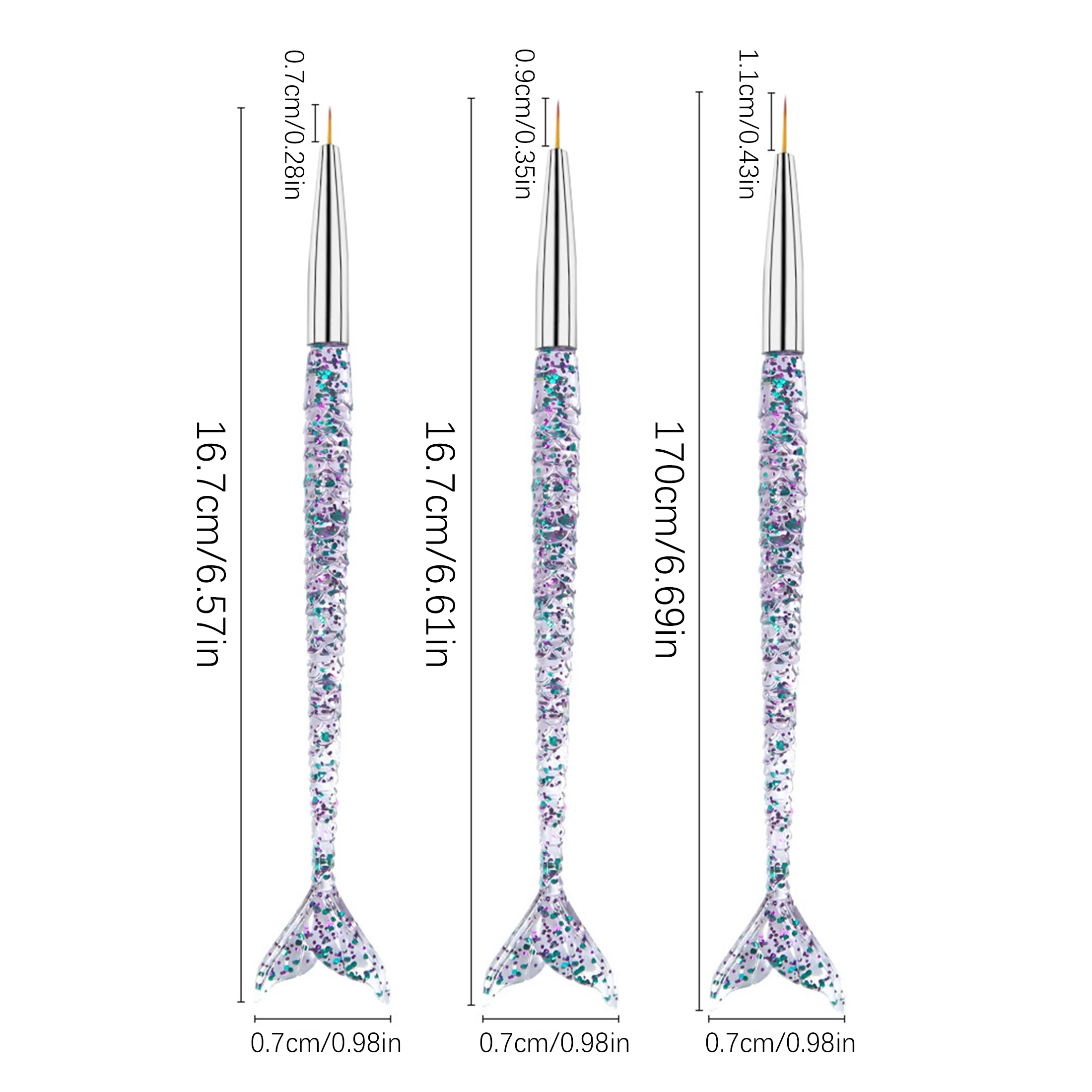 3 шт. ручка для рисования с деревянной ручкой инструмент Professionnel кисть дизайна