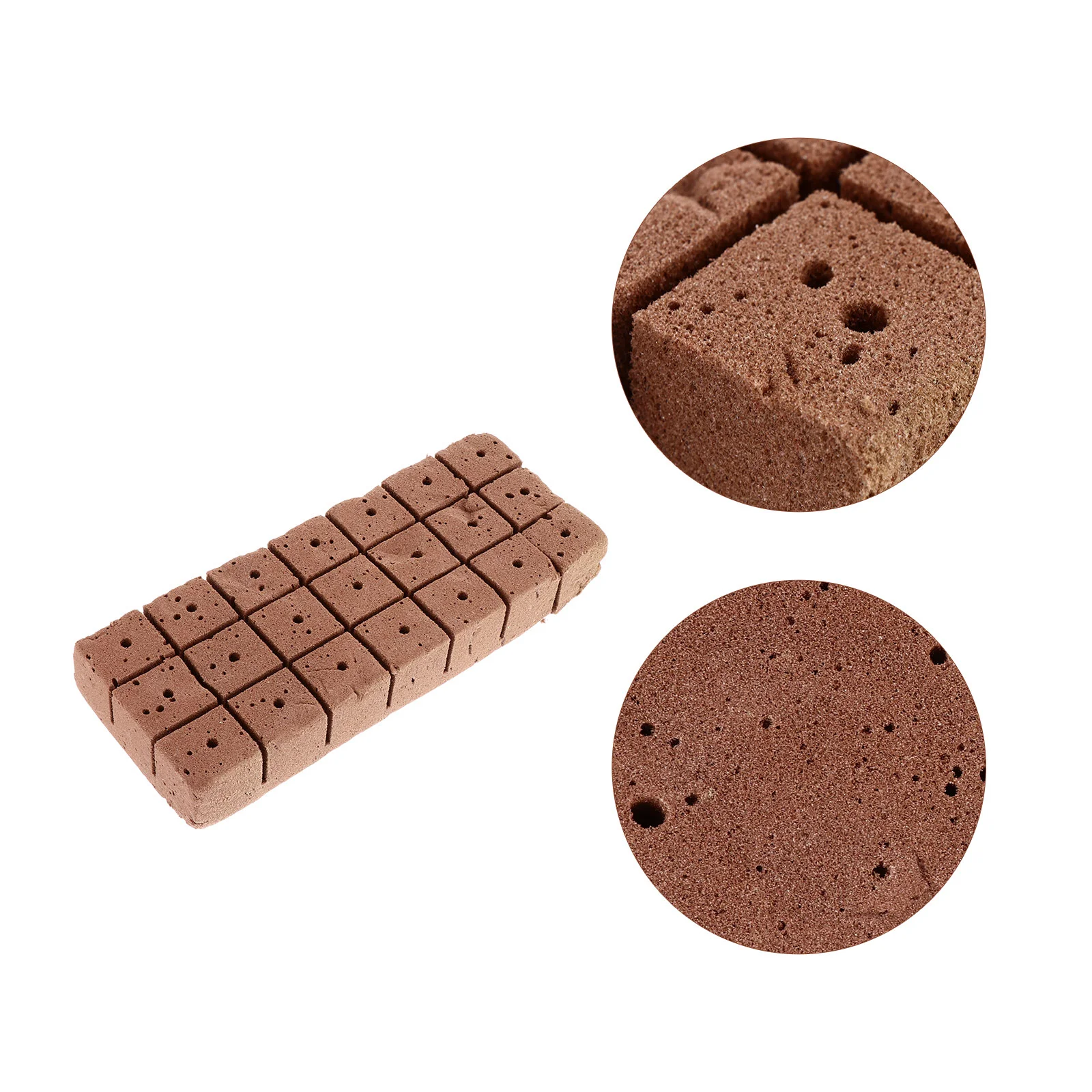 

20pcs Mini Breathable Practical Square Block Gardening Supplies Seedlings Blocks